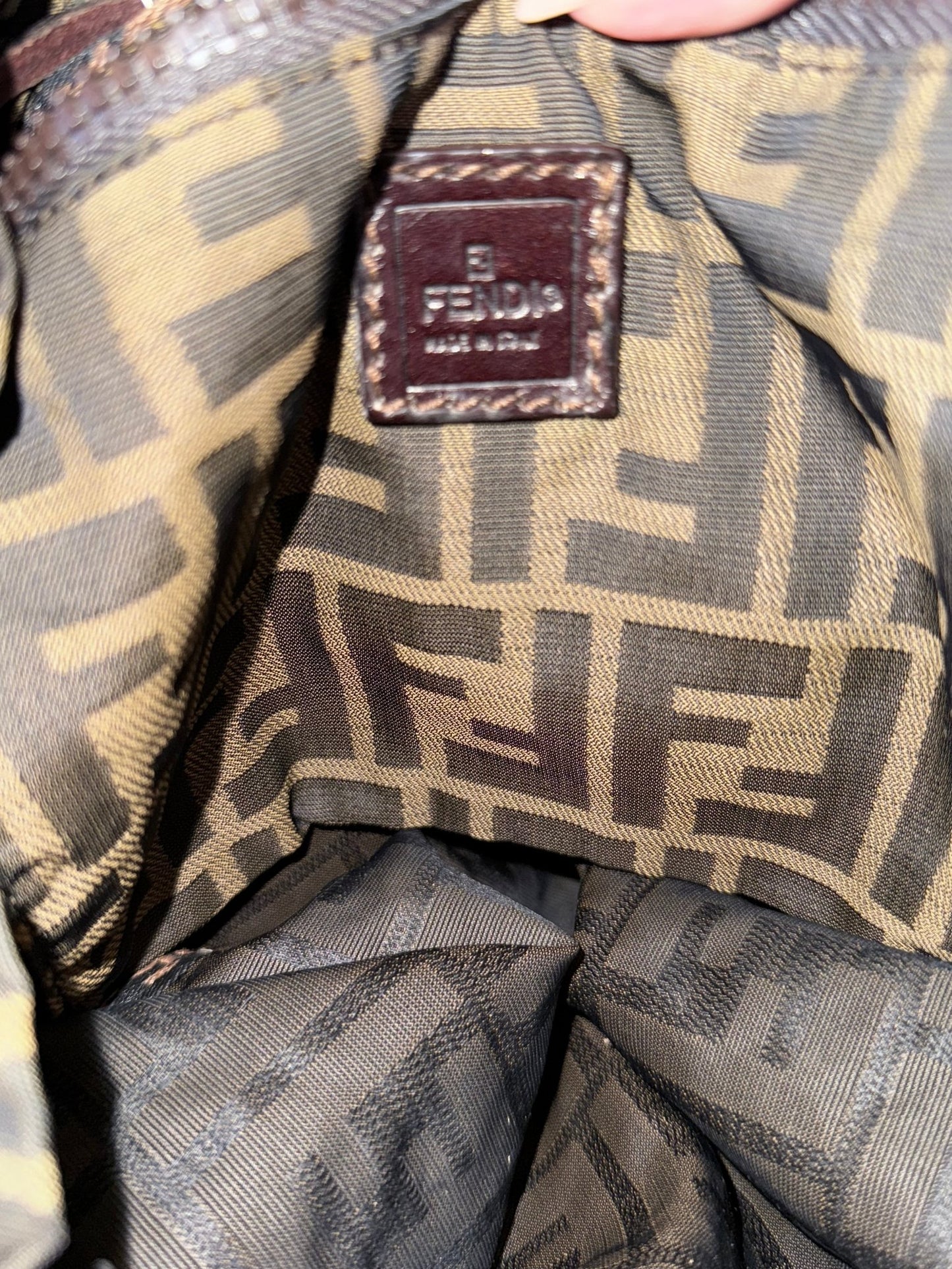 Fendi Zucca Print Backpack - LuxeLadyConnoisseur