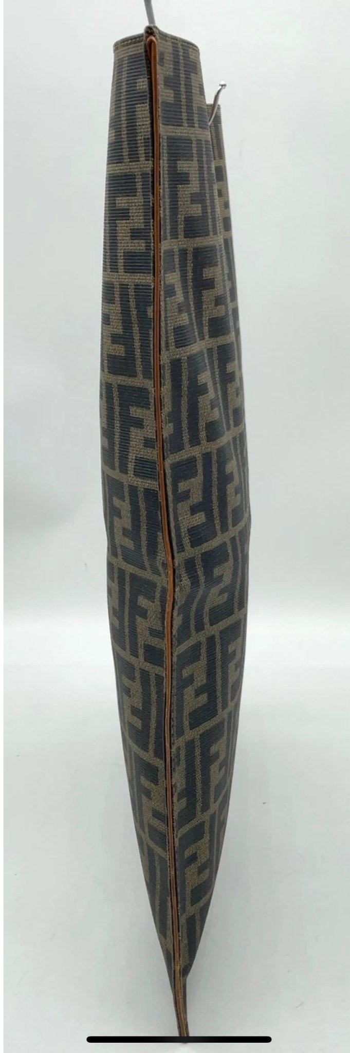 Fendi Zucca Print Fold - over Tote Clutch - LuxeLadyConnoisseur