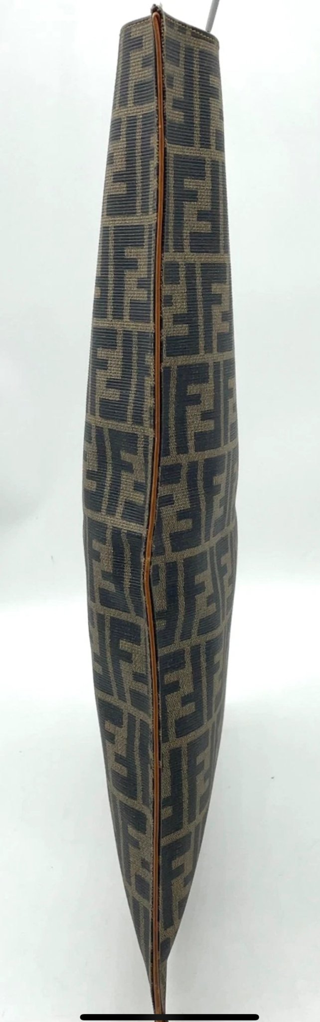 Fendi Zucca Print Fold - over Tote Clutch - LuxeLadyConnoisseur