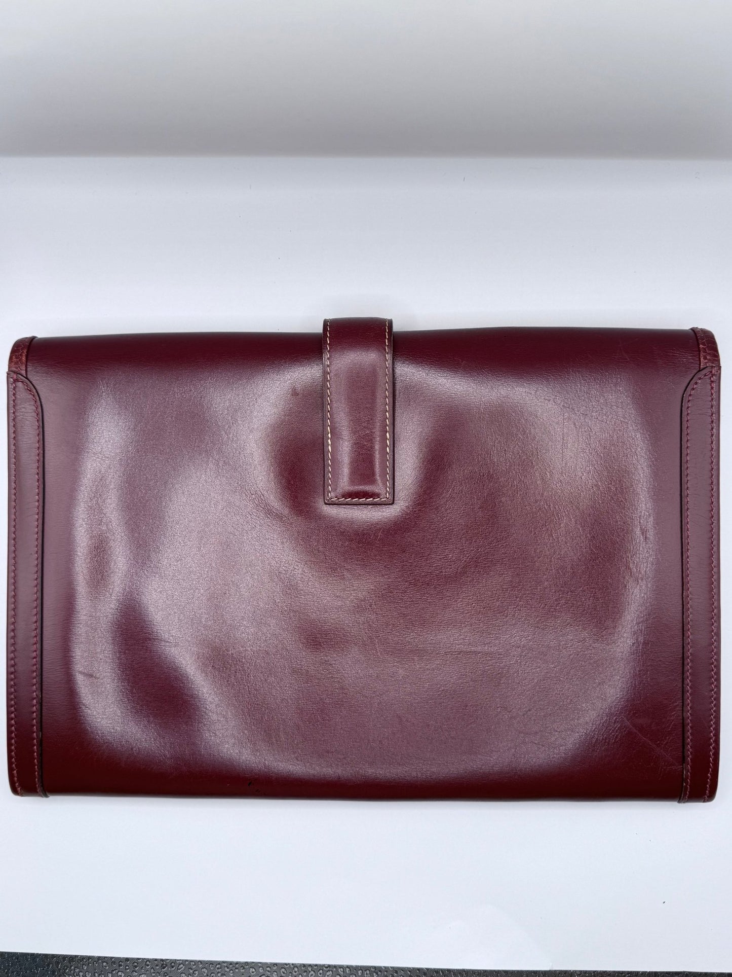 Hermés Box Jige Clutch - LuxeLadyConnoisseur