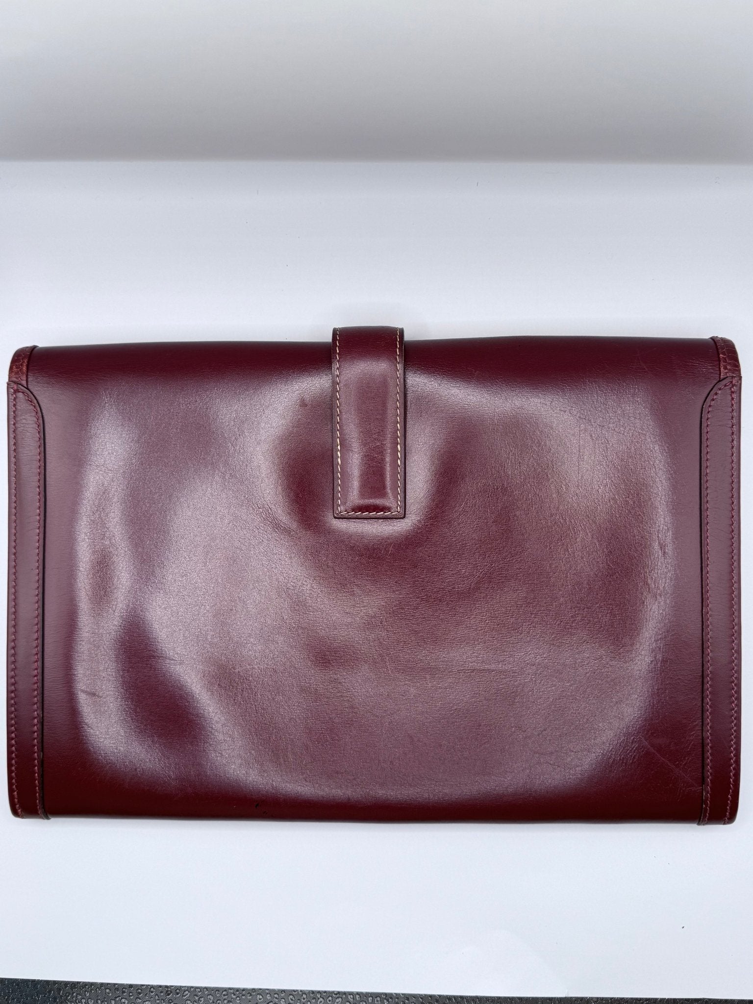 Hermés Box Jige Clutch - LuxeLadyConnoisseur