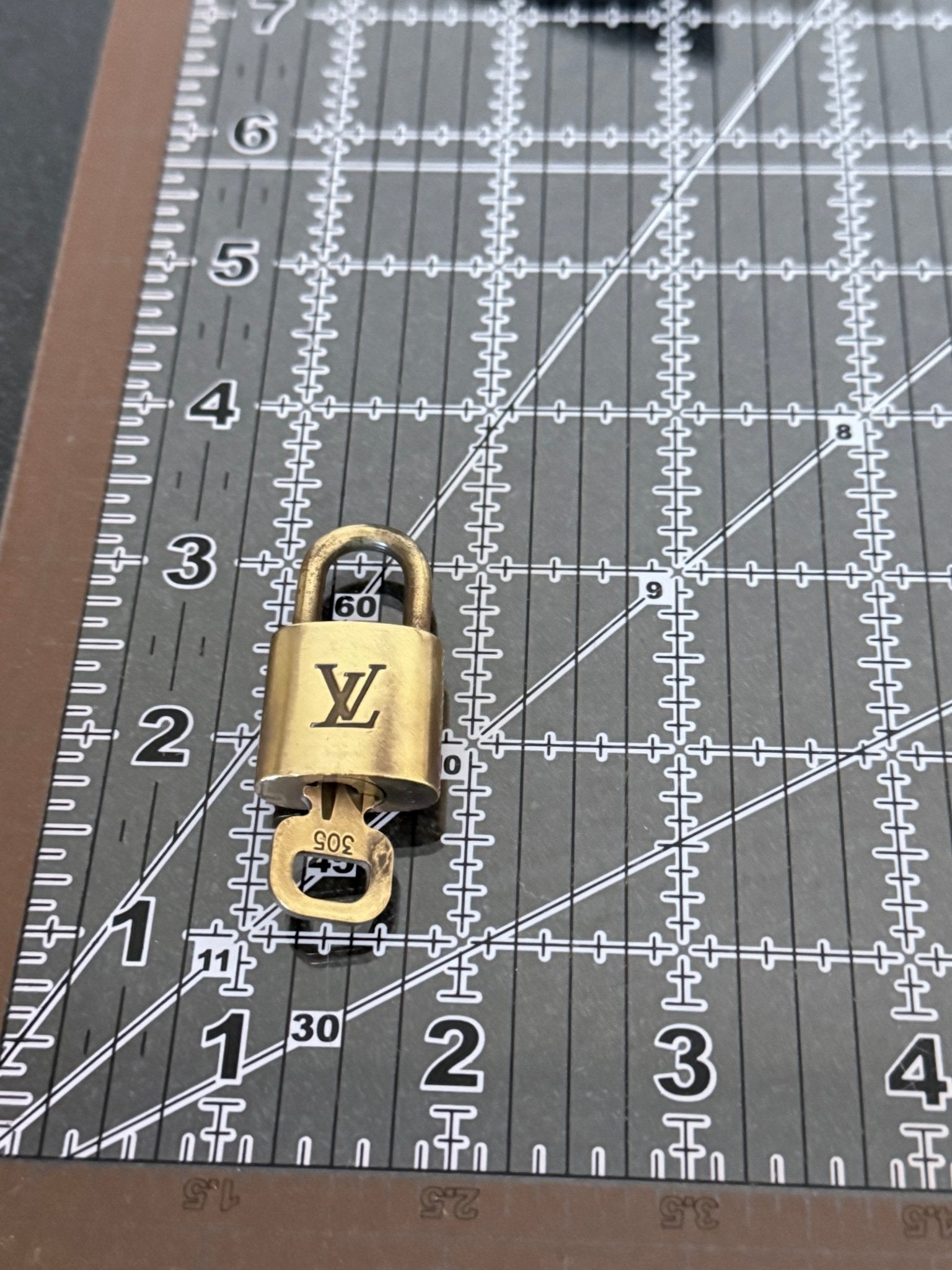 Louis Vuitton Brass Lock - LuxeLadyConnoisseur